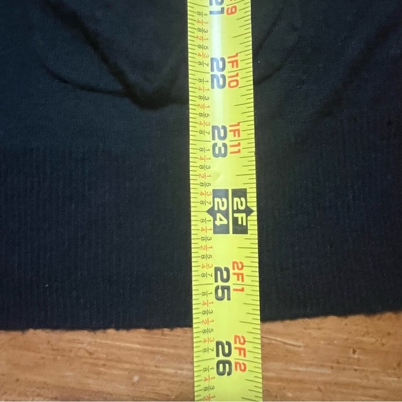 Adam Lippes Black Bamboo Cashmere Minimalist Cardigan Sweater Capsule Wardrobe - Picture 6 of 8